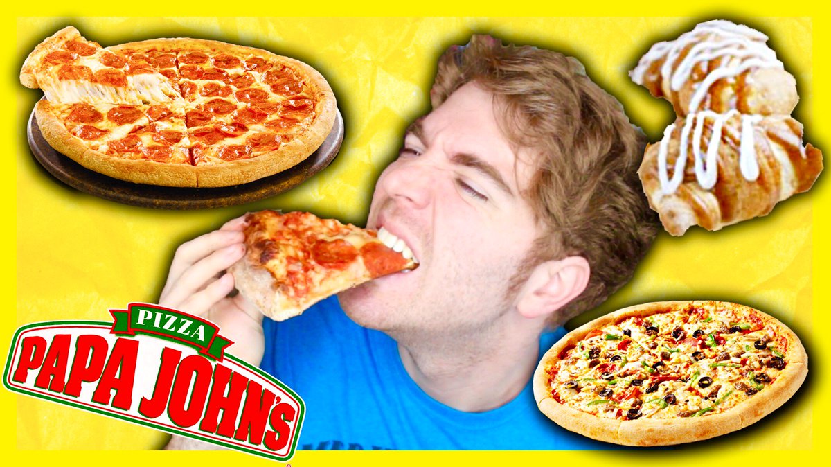 NEW VID!! **TASTING PAPA JOHNS PIZZA** https://t.co/f47txW2DpE RT ? :), image size:1200x674