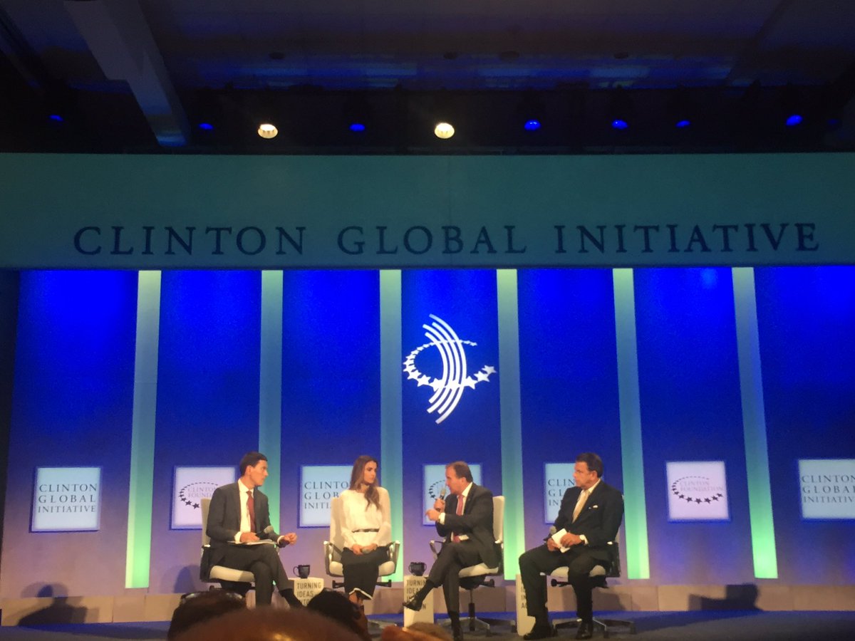 Stefan Löfven prime minister of Sweden: "We need to move from aid and relief to thinking how we provide more access to education." #refugees