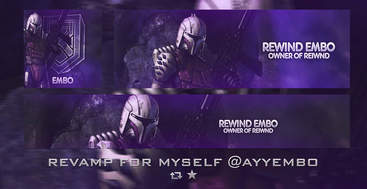 AyyEmbo's tweet image. I made myself a Revamp
Like and RT's help ❤❤
@RewindAlliance
