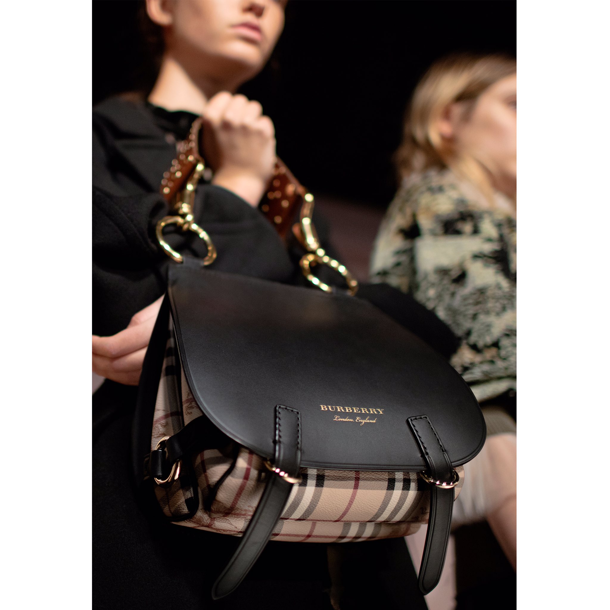 Burberry on Twitter: "The Bridle Bag, seen on the models backstage at the @ Burberry show. Shop the show https://t.co/g7AlPQFz8t #BurberryMakersHouse https://t.co/MyxmtSc37L" / Twitter