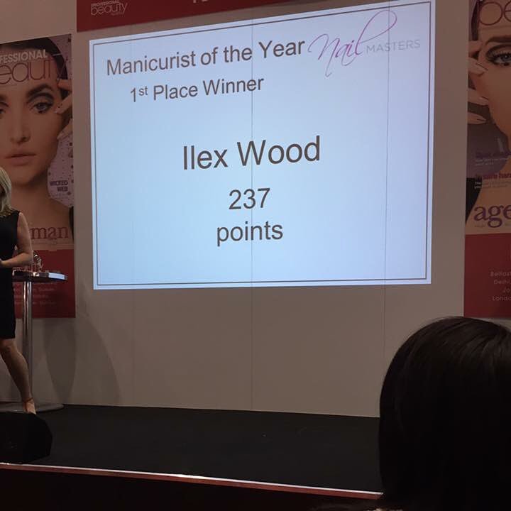So so happy! International Manicurist of the Year, 1st Spa Mani &amp; 2nd Permanent polish <a href="/pro_beauty/">Professional Beauty</a> using <a href="/AllThatJazzUK/">All That Jazz UK</a> and @NailHarmonyUk!