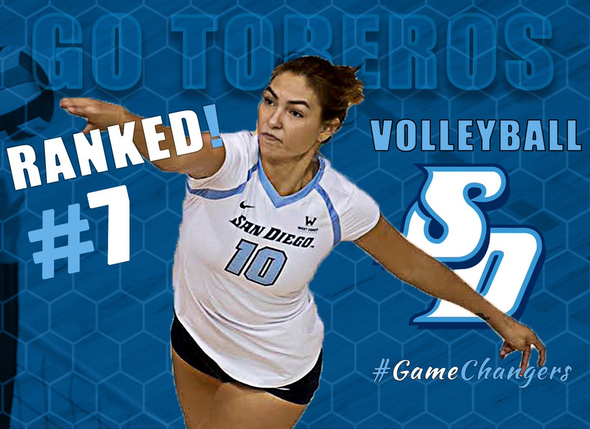 Congrats to <a href="/USDVolleyball/">San Diego Volleyball</a> for jumping up to No. 7 in the latest <a href="/AVCAVolleyball/">AVCA</a> top-25 poll.