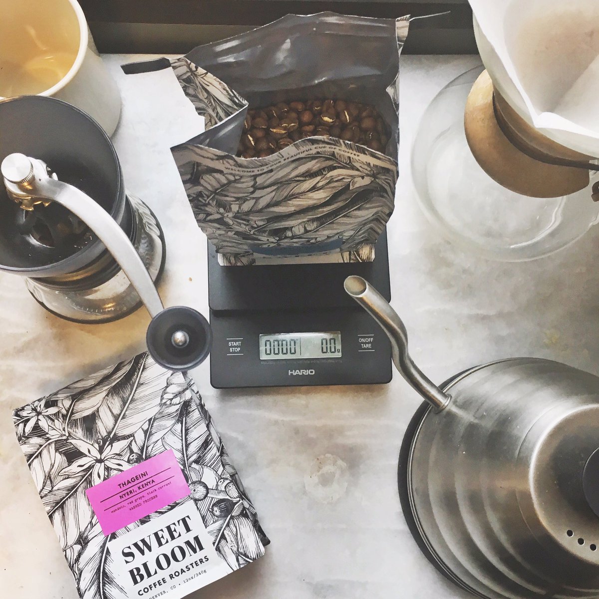 Staying caffeinated with <a href="/SwtBlmcoffee/">Sweet Bloom Coffee</a>. ☕️ Follow <a href="/StarChefsICC/">Int'lChefsCongress</a> on IG 4 the brewing process: bit.ly/iccig