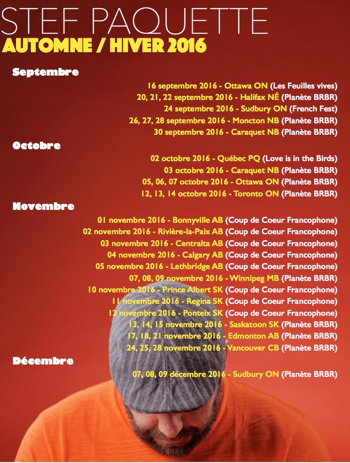 C'est aujourd'hui que débute l'aventure avec <a href="/BRBRTFO/">BRBR</a> et "Planète BRBR" donc un automne / hiver bien rempli! ow.ly/d/5hgZ