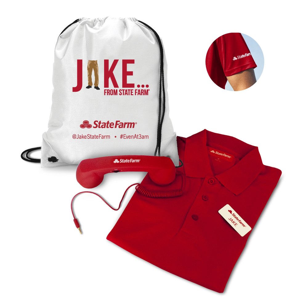 Flo dating jake from state farm