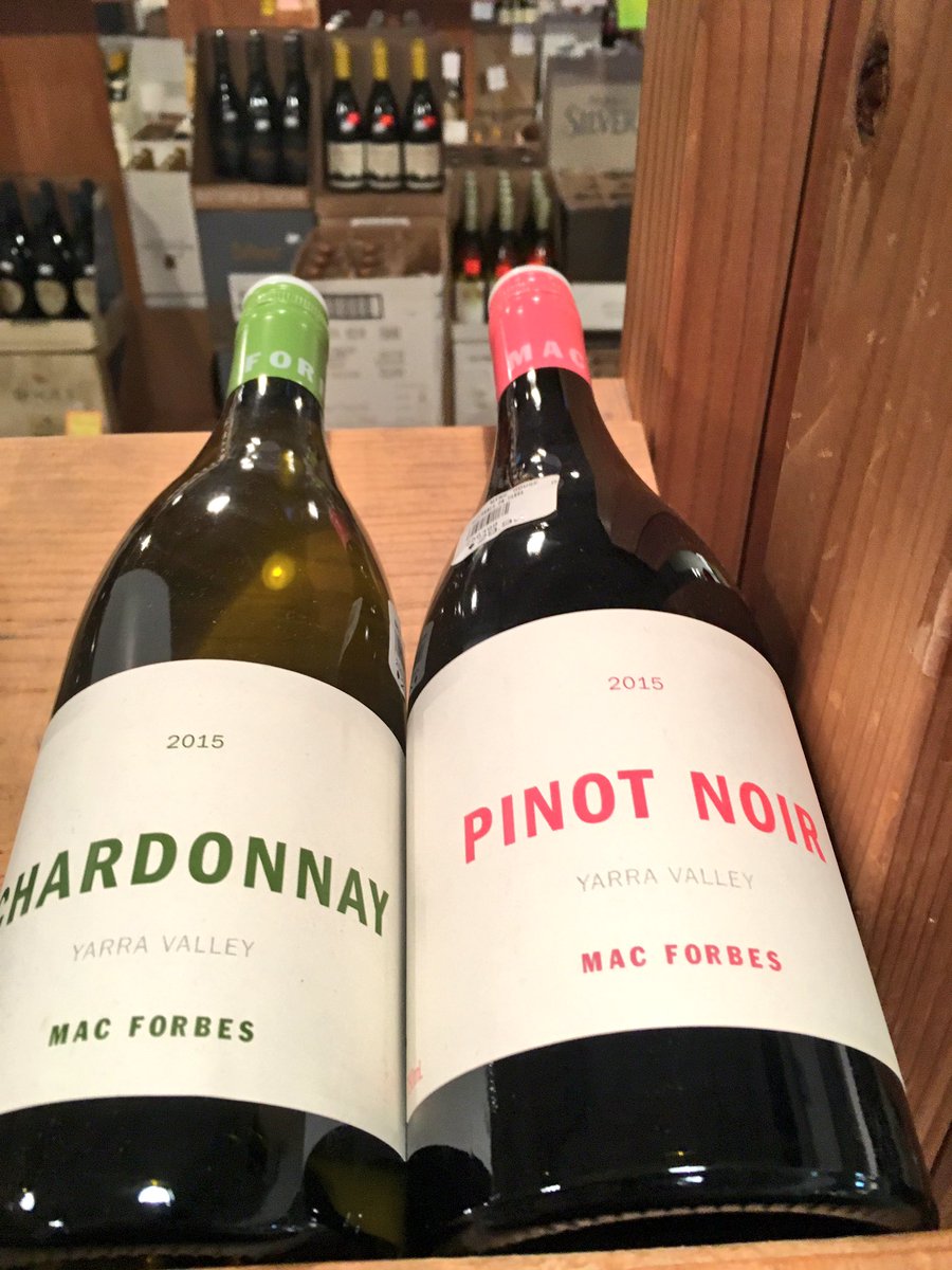 Some cool new #aussiewine in at <a href="/WineHouseLA/">Wine House</a>  <a href="/MacForbesWines/">Mac Forbes Wines</a> from #Yarravalley #pinotnoir &amp; #Chardonnay #wine
