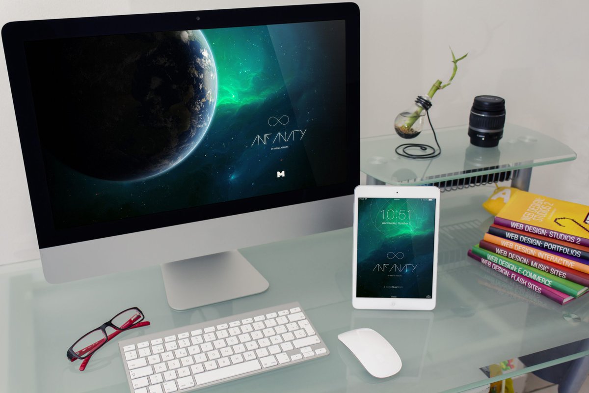 originalmockups's tweet image. #InfinityBundle also include 13 device #mockups to present your web, UI and UX designs.