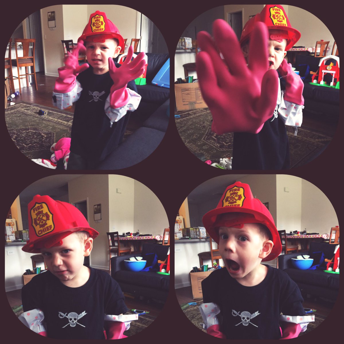 BeautifulCamoMe's tweet photo. Told him to smile. This is what I get. #toocute #motherhood #creativeplay #movingdayagain https://t.co/vmLVllZbEj
