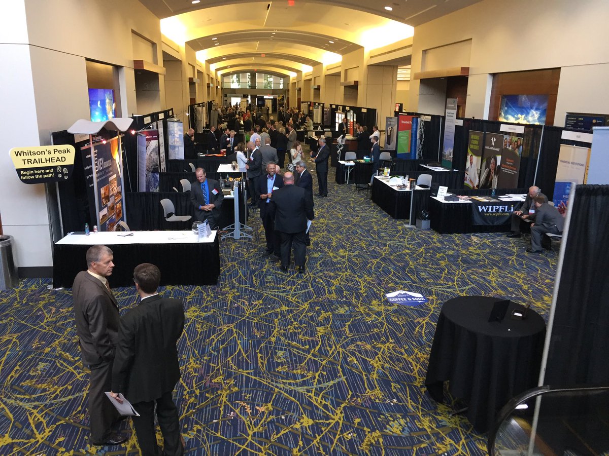 Thank you to all our sponsors. Exhibit hall is now open. #ibaconvention16