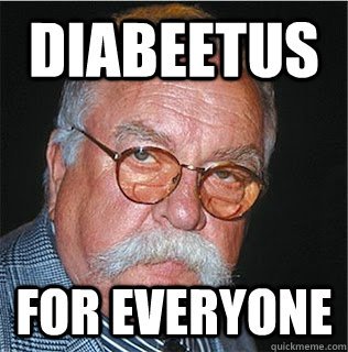 Gentleman_John's tweet image. #AvoidMixing Wilford Brimley with sugar.