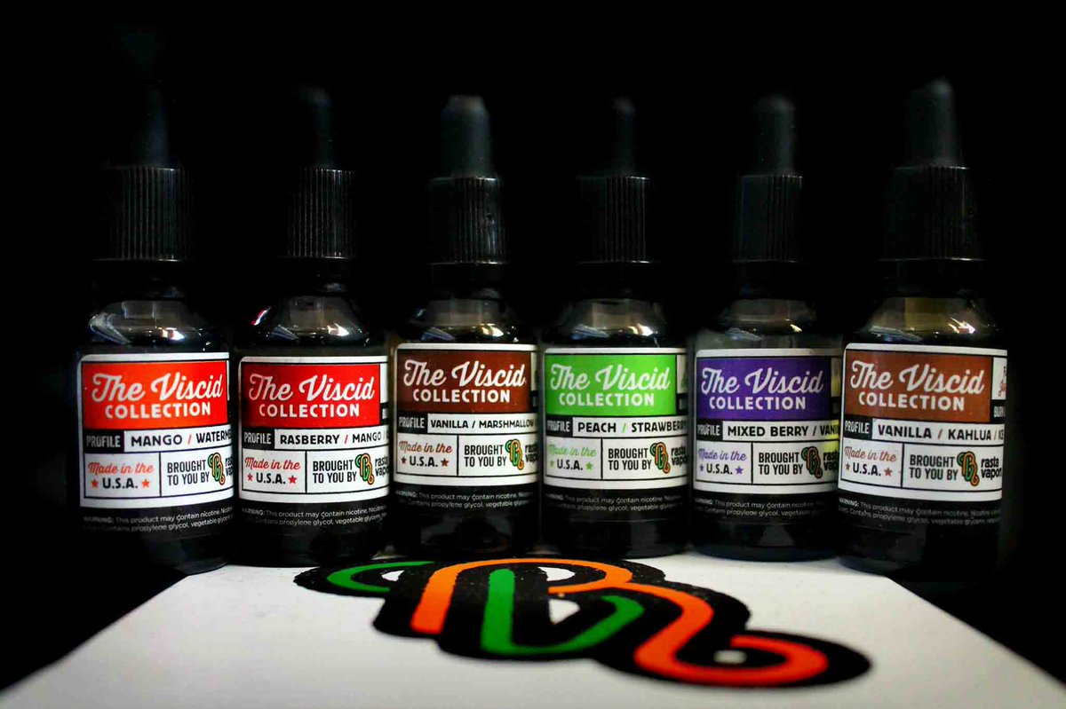 RastaVapors's tweet photo. #TheViscidCollection! A Rainbow of #Ejuice Flavors perfect for every vape!
https://t.co/xn3G7Lucp7
#FDAecigs #ecig https://t.co/e9sFzEl0n6