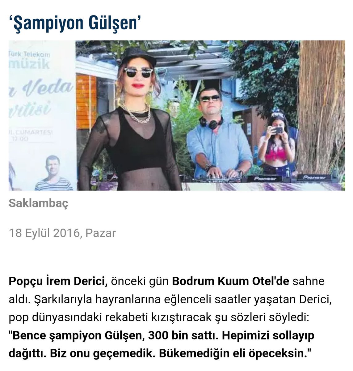 GulsennFan's tweet photo. ✴ 'Şampiyon Gülşen'
#gulsen #gülşen #iremderici @gulsen @iremderici https://t.co/YFH3BKoiKw