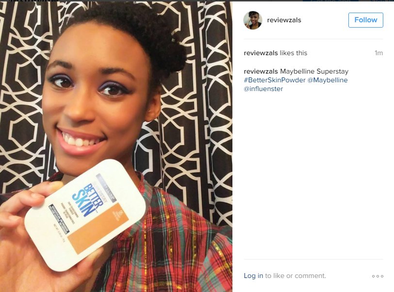 ReviewZals's tweet photo. #BetterSkinPowder @Maybelline @Influenster #gotitfree #MNYItLook https://t.co/yzlarnA1MK