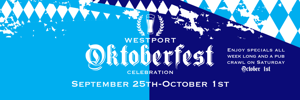 The Oktoberfest Pub Crawl is less than two weeks away! Get your tickets today: westportoktoberfest16.eventbrite.com/?aff=fbevent