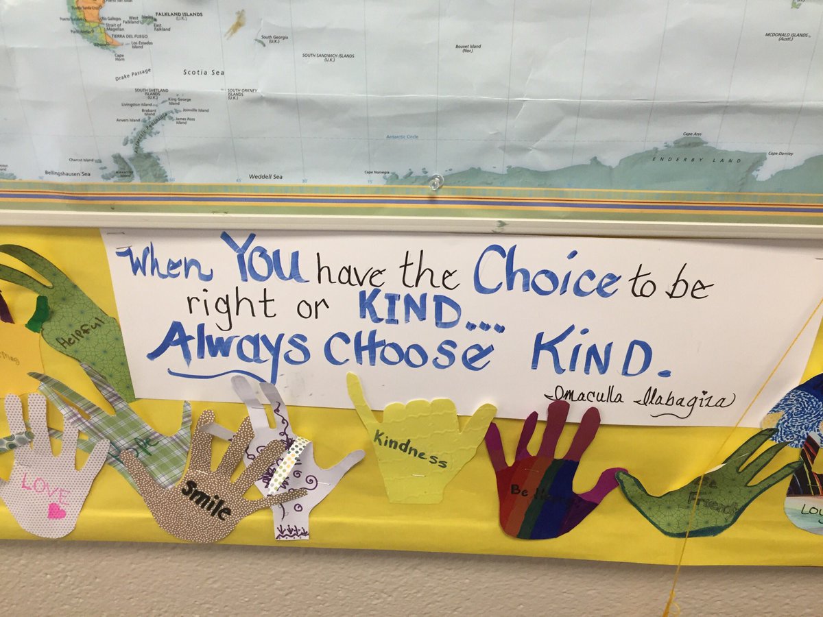 StTimothyWH's tweet photo. A school wide art project in honor of Mother Teresa's Canonization.  "Peace begins with a smile" Mother Teresa https://t.co/ODFWzc0PIb