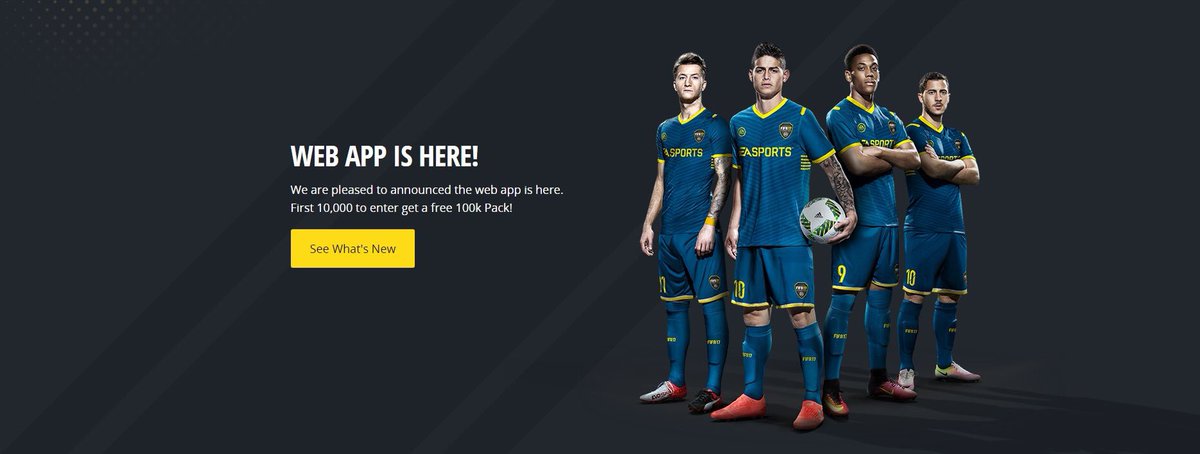 WilliamTayloor's tweet image. Web apps out ! #FIFA17WebApp #FUT17WebApp #FIFA17
