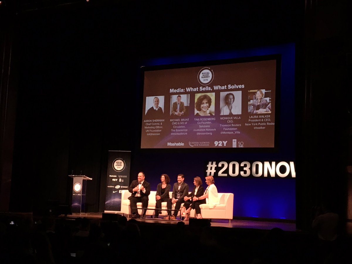 STCaity's tweet image. Very excited to hear 'The United States of Anxiety', sounds fitting for this time @lwalker #SocialGoodSummit #2030now