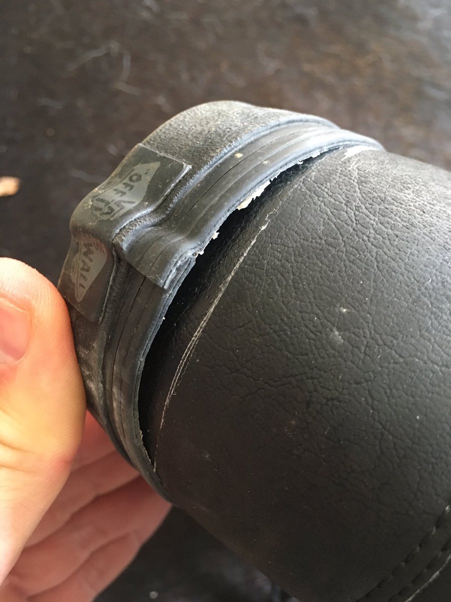 Hi <a href="/VansHelp/">Vans Help</a>, this happened after a couple of weeks wear. Tried to DM but need a follow! Cheers, Dave