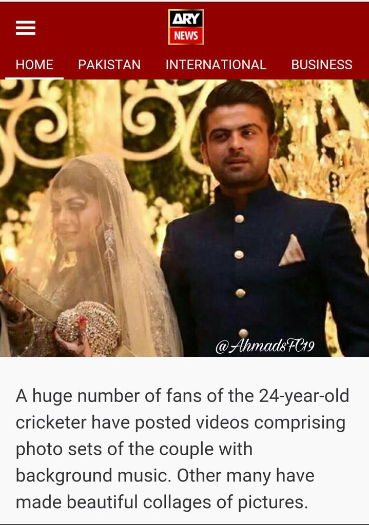 Team_Ahmad's tweet photo. "@iamAhmadshahzad @isanaahmad  Thank you Ary News for showing some positivity towards him #HappyAnniversaryAhmana https://t.co/FRB9HrdR0W"