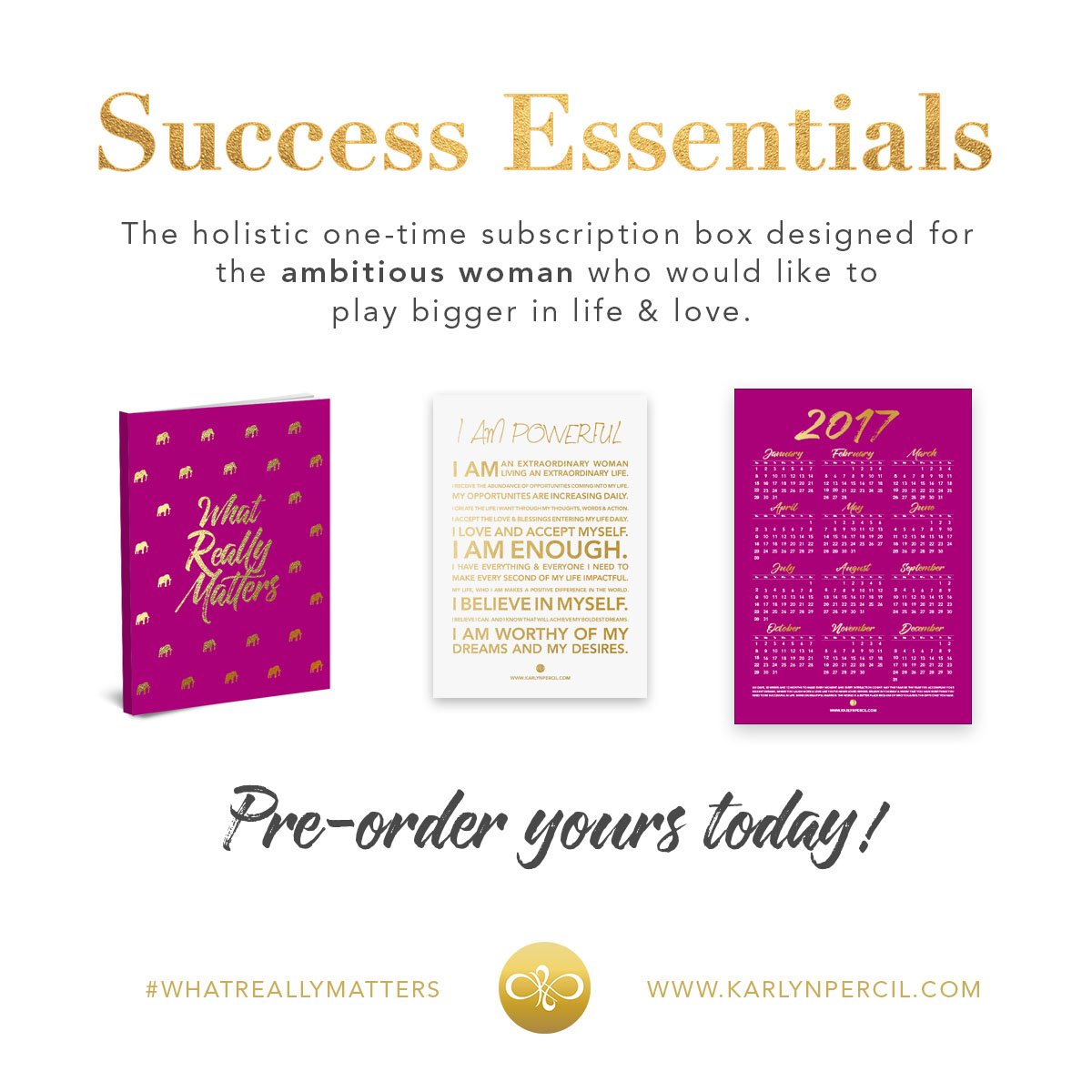 KarlynPercil's tweet photo. We're giving away a #SuccessEssentials Box to one ambi... #FinishStrong2016 #SisterhoodMagic https://t.co/NCh8arpZIL https://t.co/opY2TzN9Aq