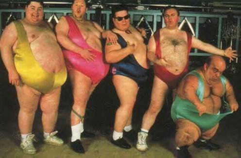 Waynewayne420's tweet photo. I heard it was your birthday so I got the gang back together for some #stripperman action. @giggle4God https://t.co/nM5q12v8iE