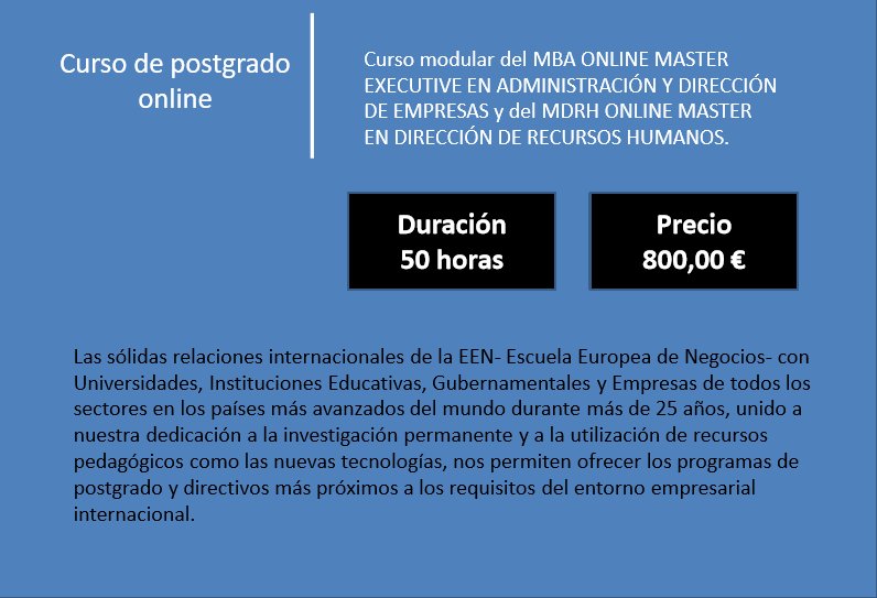RRHH_EEN's tweet photo. Nuevo Curso de Postgrado Online de EEN: Liderazgo para nuevos líderes https://t.co/VScgxNnKfY https://t.co/TGjIspHsty