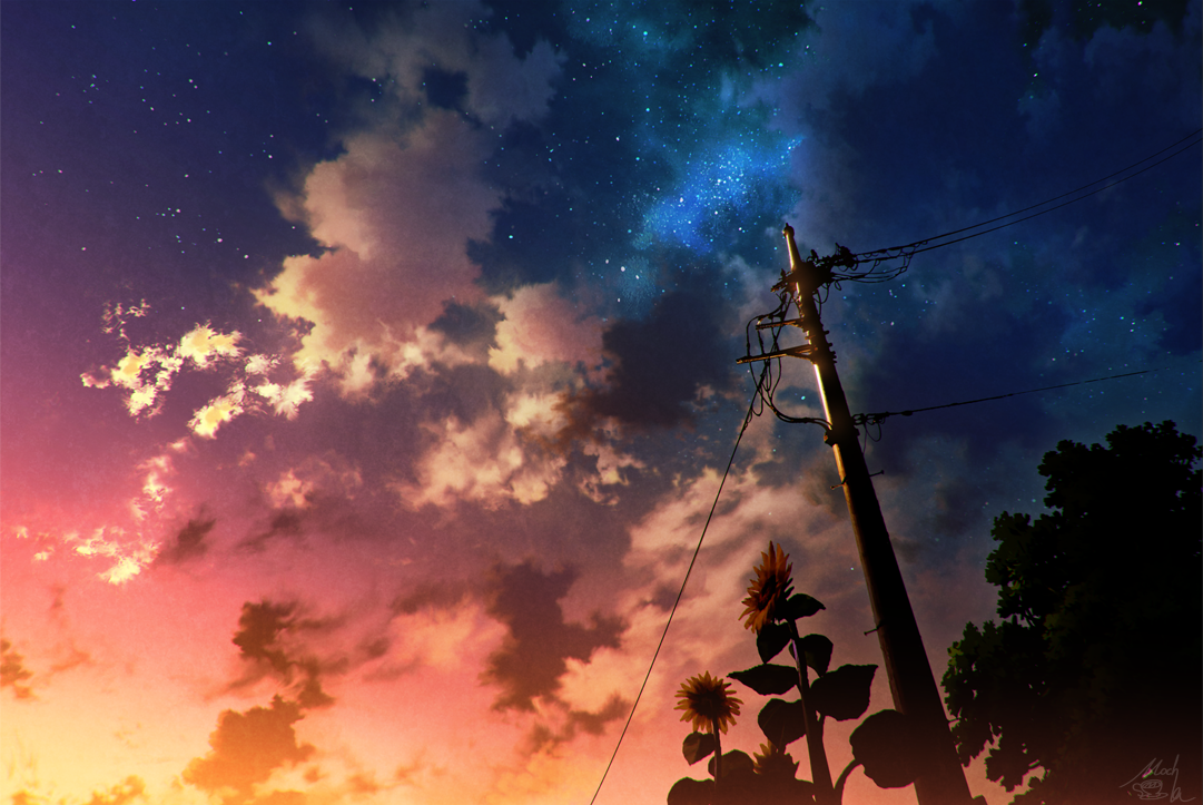 Mocha 画集第2弾発売決定 Twitterren 空の日 空が大好きです