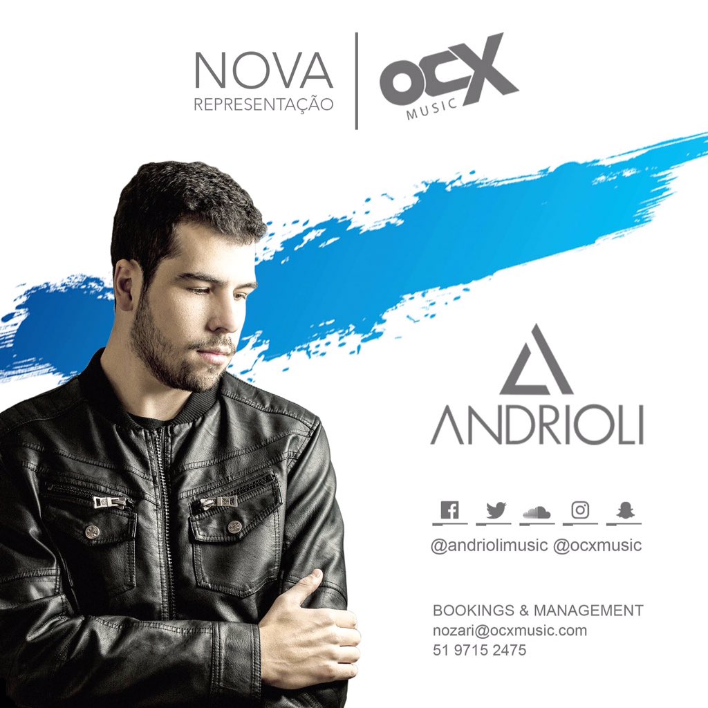 ocxmusic's tweet photo. Nova Representação OCX Music!

@andriolimusic

Ouça aqui: https://t.co/cwVKgriHdD

Reserve sua data. https://t.co/n6zMpEp4GU