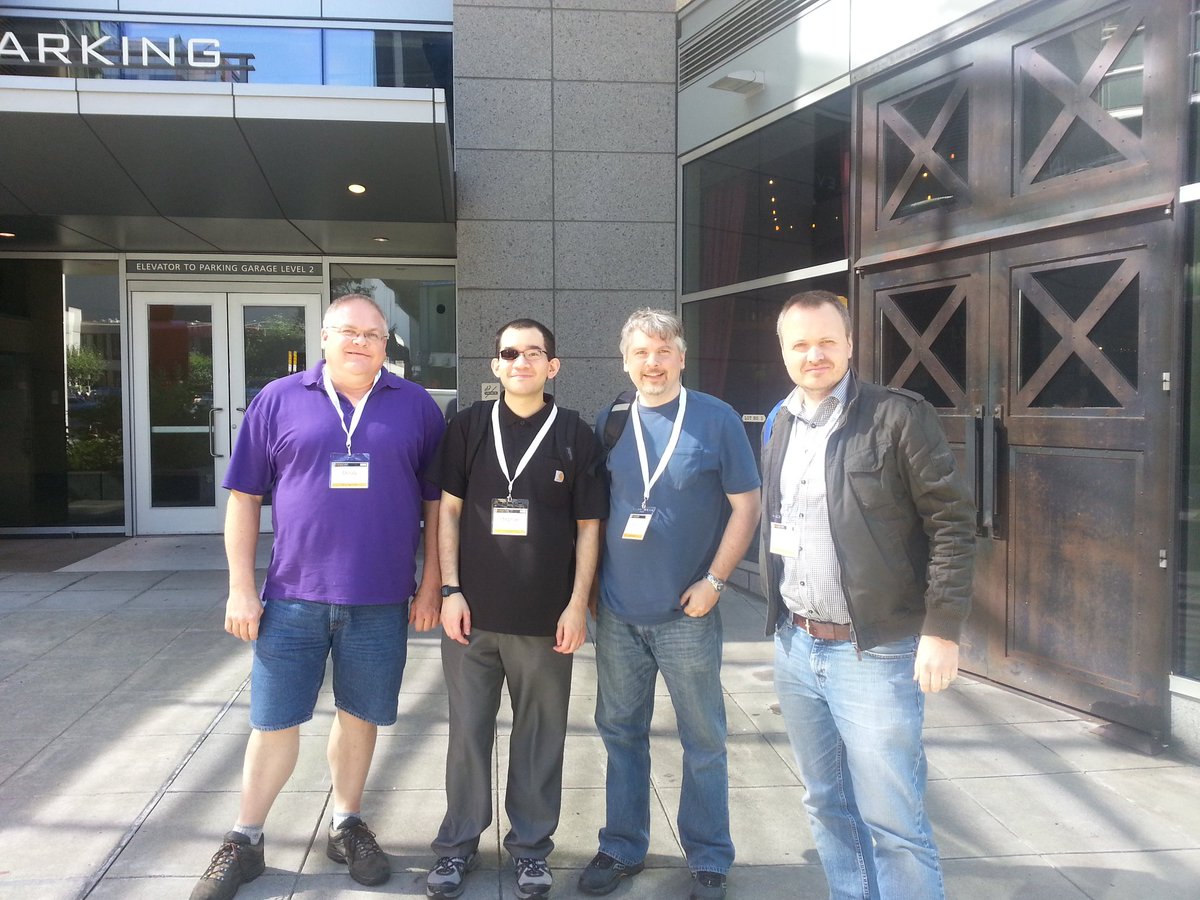 vaughncato's tweet image. Lunch with STL! Now we&apos;re talking.. #CppCon #CppCon2016