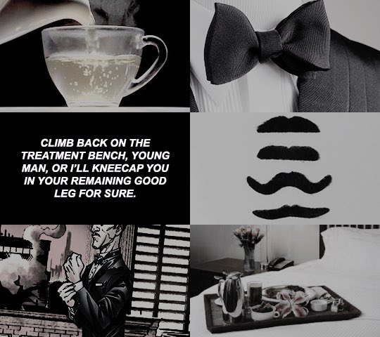 SavantServant's tweet image. ❛ Master Bruce. ❜

⇘ DCEU Based RolePlay
   • Searching For BatFam.
   • DMs To Plot.

⇘ Experienced Writer
   • Follows/RTs Appreciated.