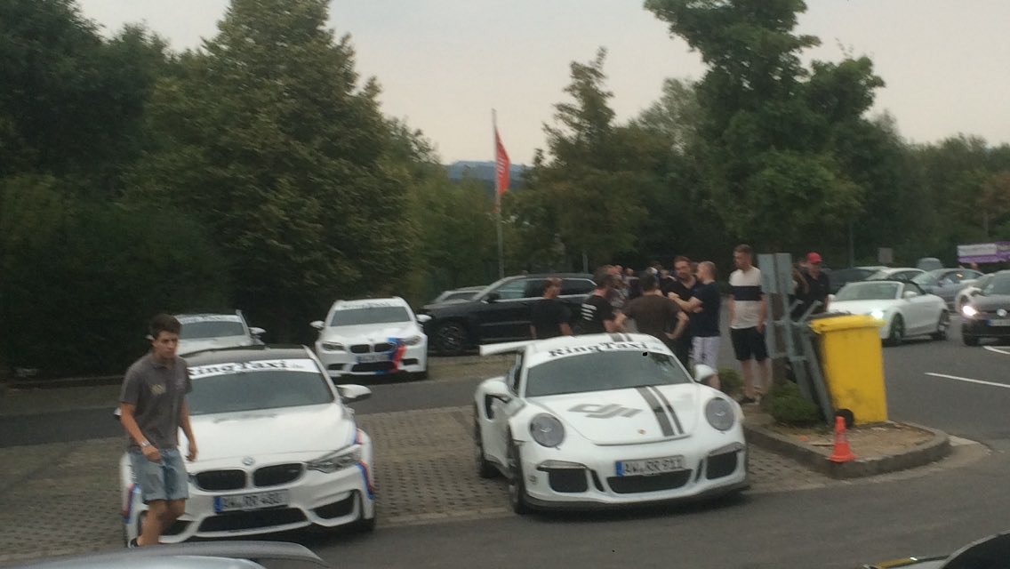At the infamous nurbering,  ring taxi all the way M3--Porsche GT3Rs 🙌 my play ground