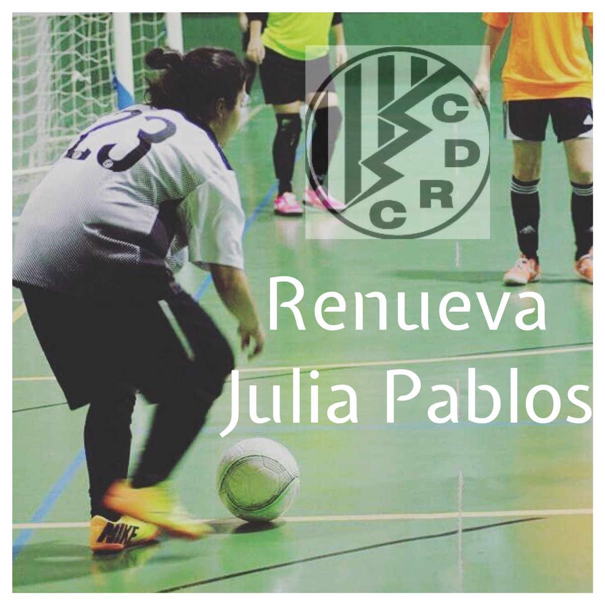 rayoceutafem's tweet photo. Renovación por una temporada más de la correcaminos del equipo, @JuliaPR3 https://t.co/cZAtibt453