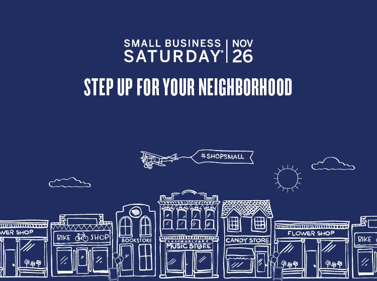 ACCEHQ's tweet photo. With American Express, we invite you to rally your community to #ShopSmall Nov 26. Learn more https://t.co/QF4Gw9E2zm https://t.co/xXTPy0ita6