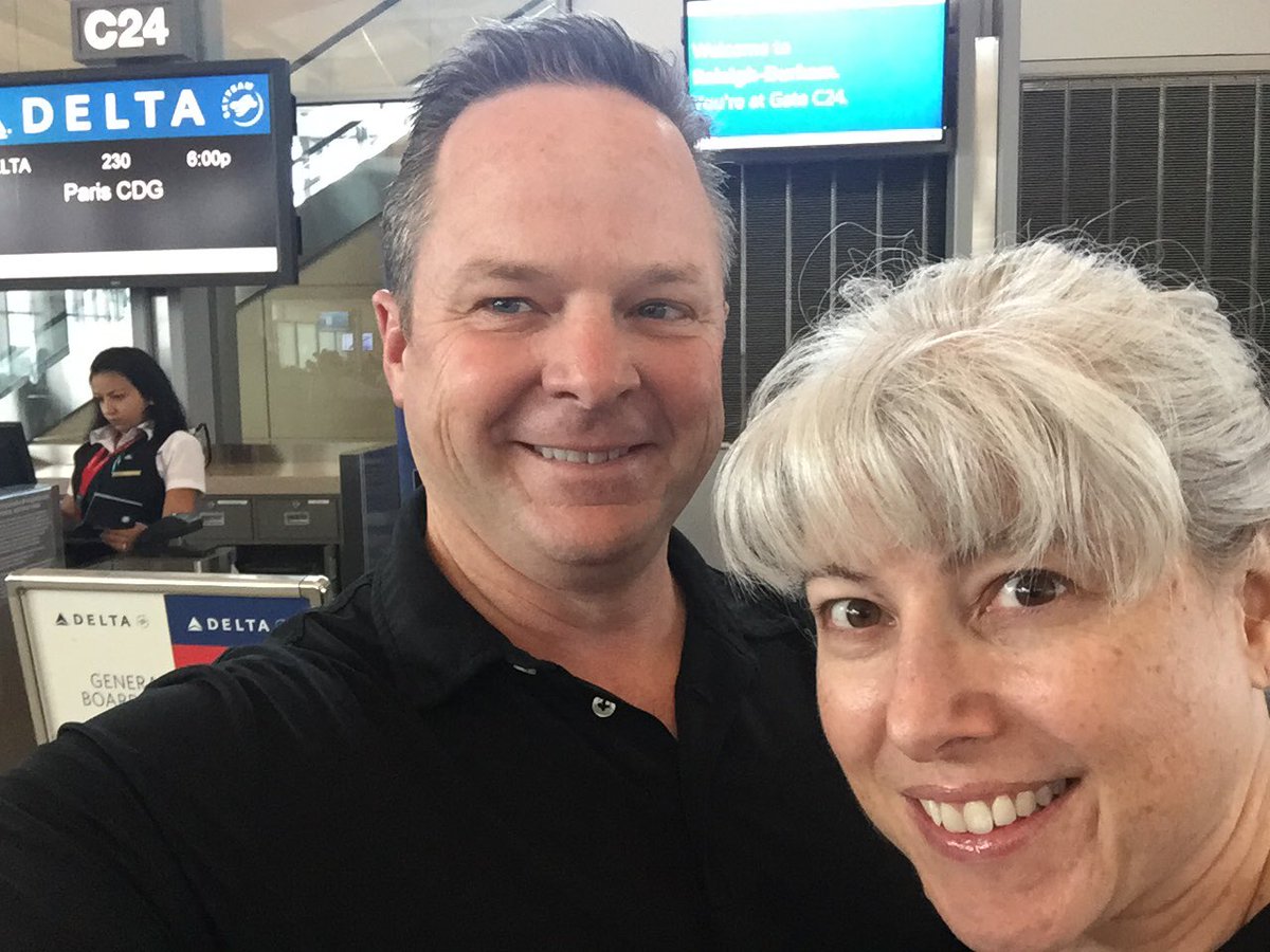 DrKevinCampbell's tweet image. First stop #Paris w/ @DrDeborahFisher #barcelonabound