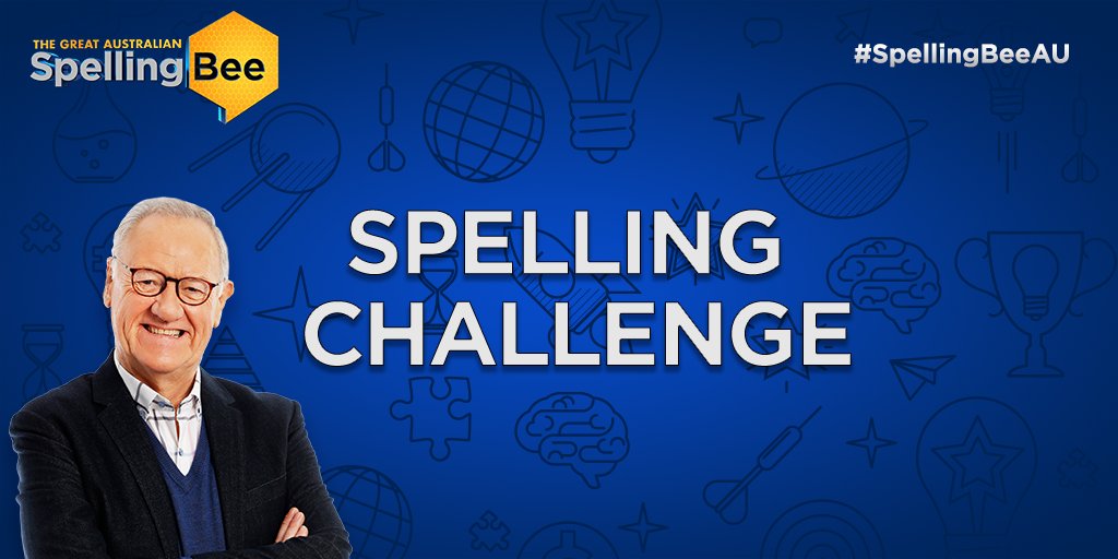 Have a go at our final Spelling Challenge of the season! ☞ bit.ly/2cTqtPz #SpellingBeeAU