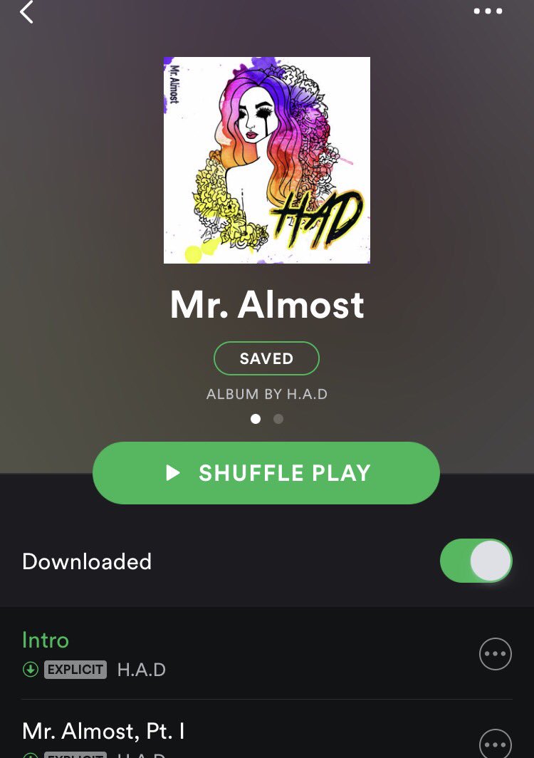 handsomeassdan's tweet photo. #MrAlmost is on Spotify now. That's pretty cool for you guys. Listen to it again and again. #hadsomewantmore https://t.co/kWKESIyI9w