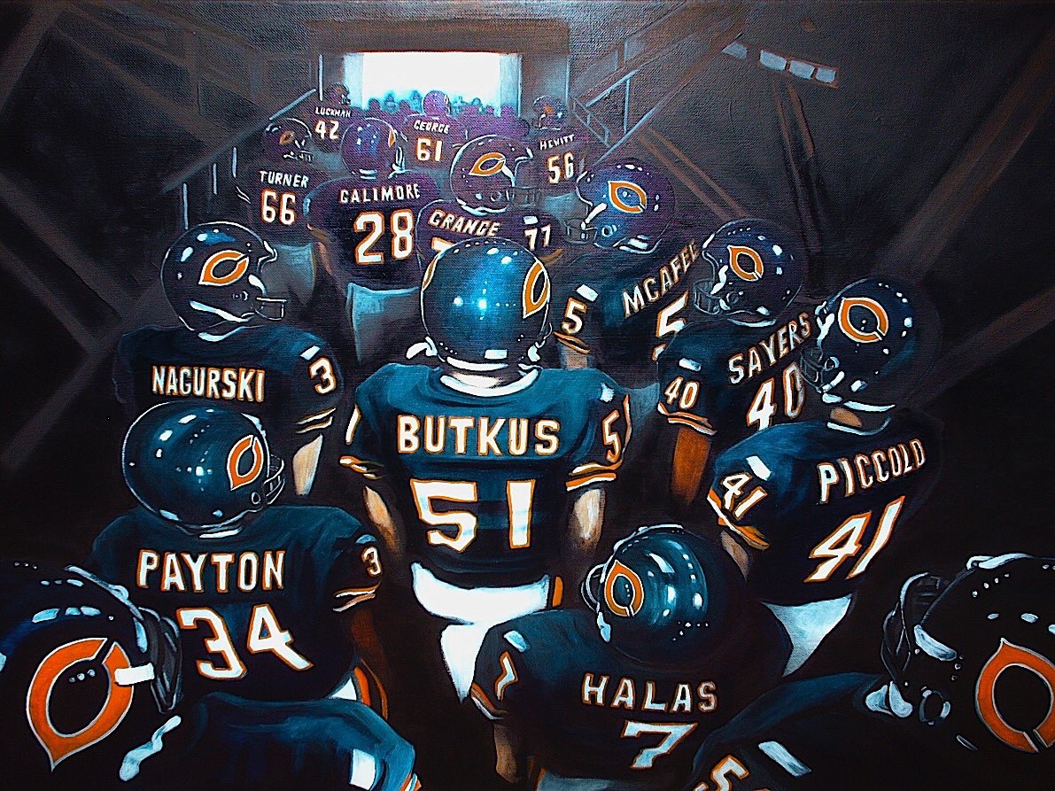 chicago bears retired jersey numbers