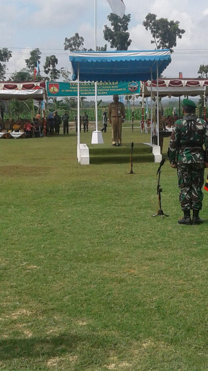 Upacara Pembukaan TMMD Sengkuyung II Tahun 2016