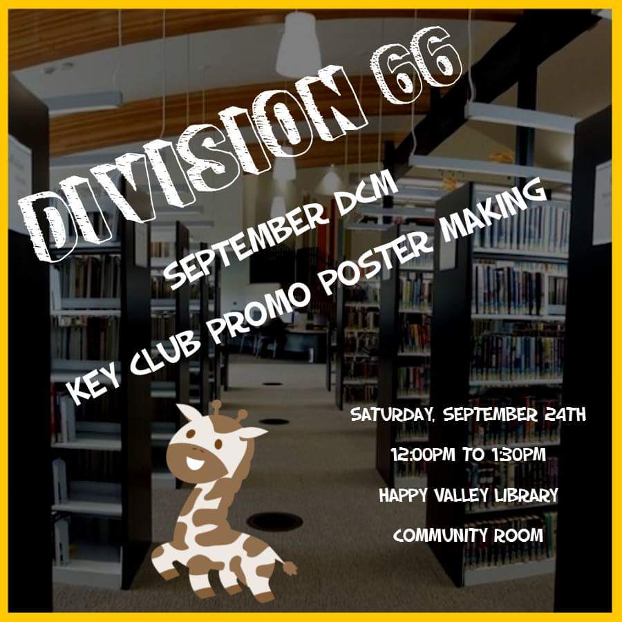 PNWDivision66's tweet photo. Make sure to come out to HAPPY VALLEY LIBRARY ON SATURDAY AT 12PM! There will be SNACKS! Hope to see you there! https://t.co/xfzmVOpzaT
