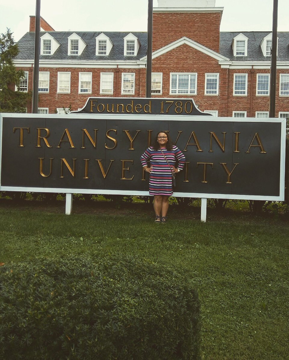 Britt_Goodman6's tweet photo. First college visit was a success!! Transy is wonderful! Can't wait to see where God leads me!!❤️❤️ @Transy https://t.co/hlCaA0BqK1
