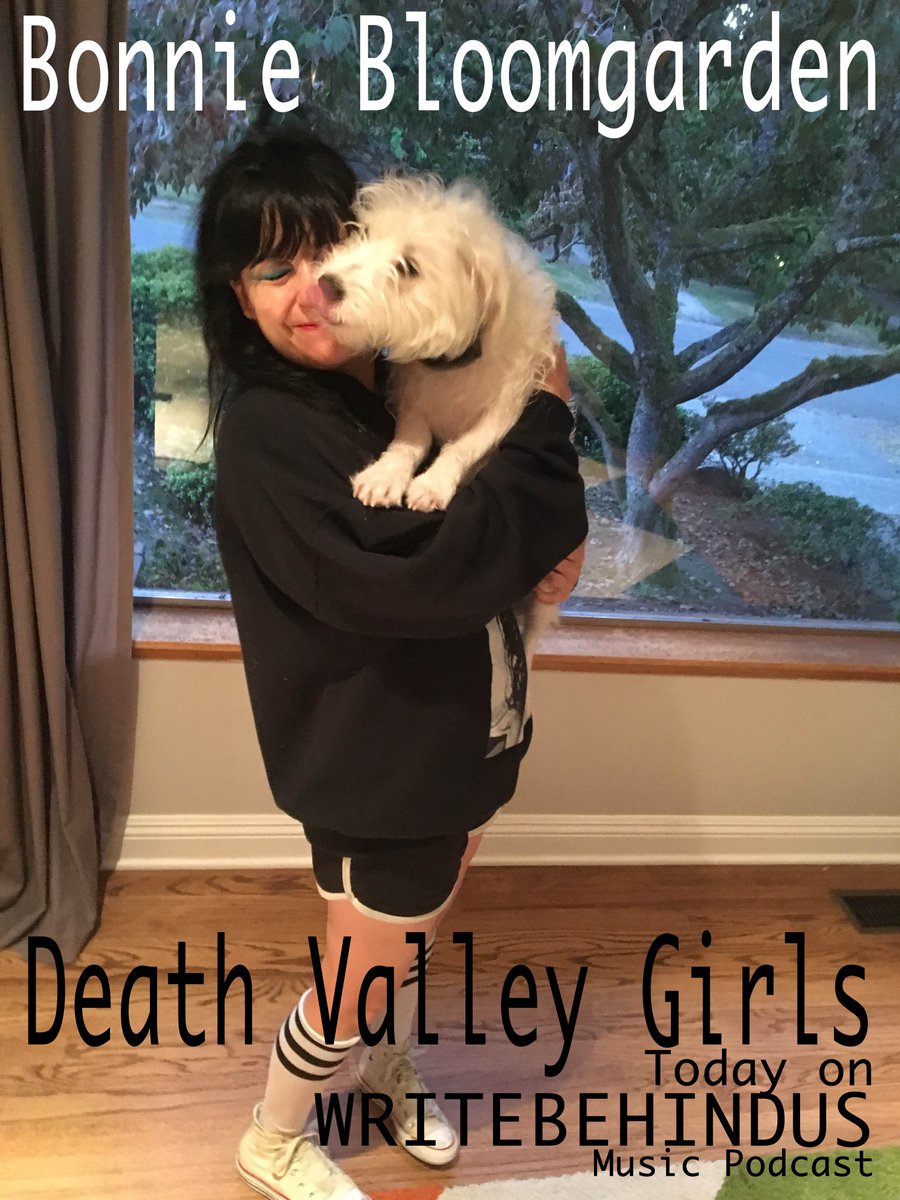 writebehindus's tweet photo. @Deathvalleygrls Bonnie w/ Iggy Pup. Listen to Bonnie and Larry today on the Podcast Today:  https://t.co/ZBONBlPJuH https://t.co/9tIk8I4qIv
