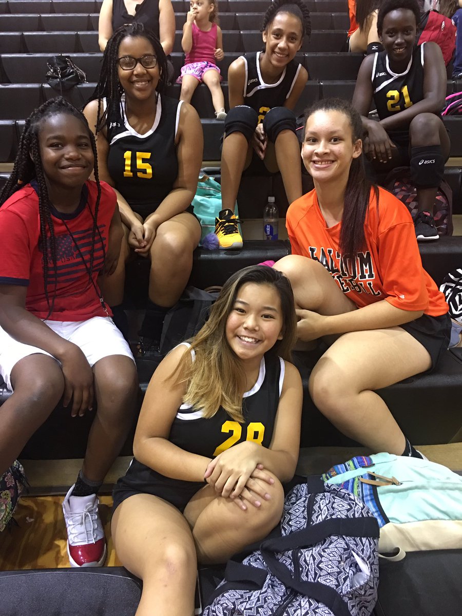 Haltom Tigers vs. North Oaks Mustangs <a href="/HHSBuffNation/">Haltom High Buff Nation</a> Nation = #Haltomfamily 🏐❤️🏐 Great job, girls!