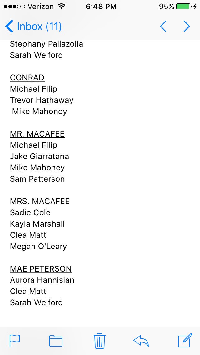 Congrats to everyone who got a callback!!