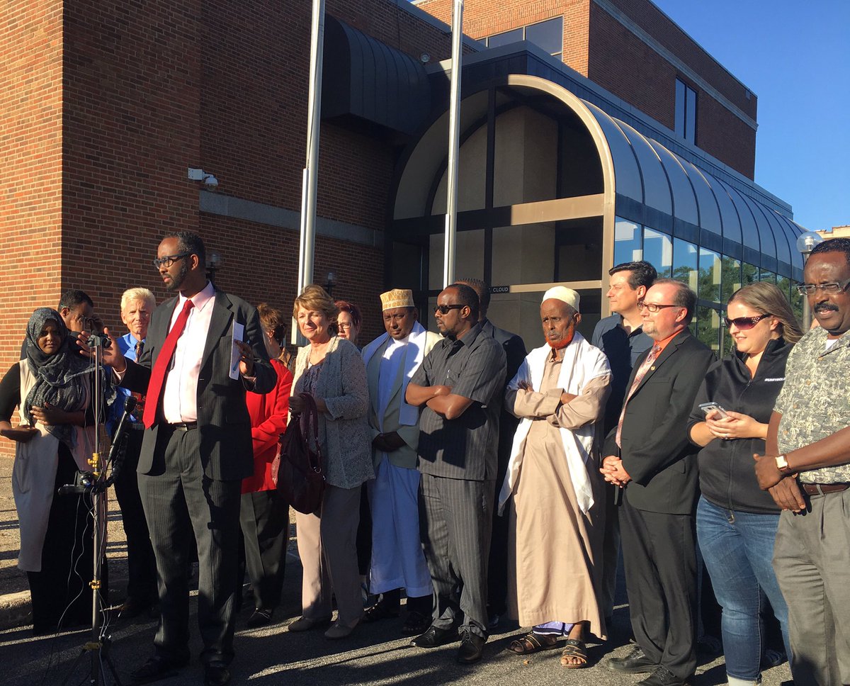 jmaurice's tweet photo. About 12 leaders from several Faith's gathered in St. Cloud. They encourage you to use #stcloudtogether https://t.co/HaItnI64PS