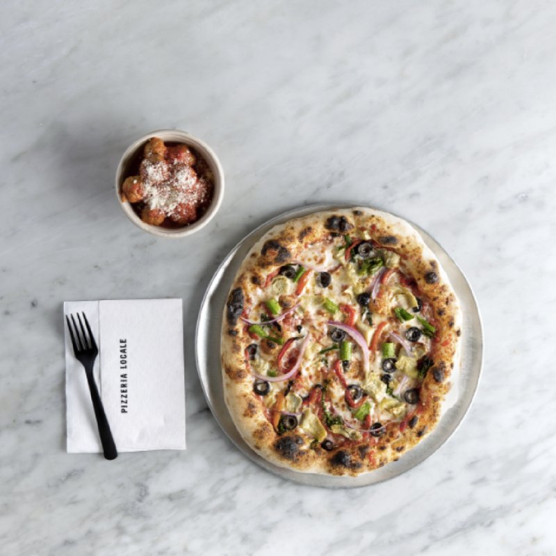 PizzeriaLocale's tweet image. NOM #LunchTime #realfoodfast #fastfine