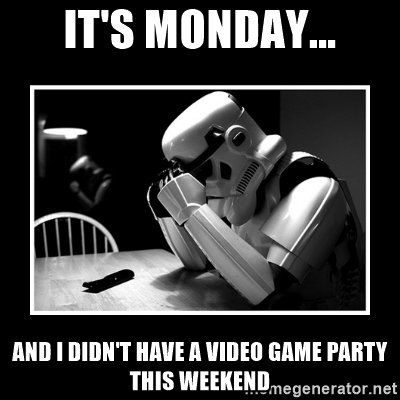 GameTimeExpress's tweet image. Monday's can be extra tough... especially when your weekend wasn't filled our awesome video game parties!

#GameOn