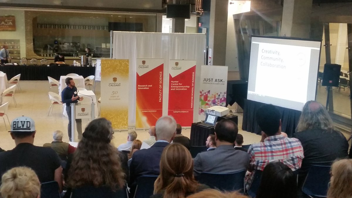 RosalynnDodd's tweet photo. #creativity #community #collaboration! Kevan from @Hunter_Centre talks about how innovation happens, growing impact https://t.co/3pxQMIwUKg