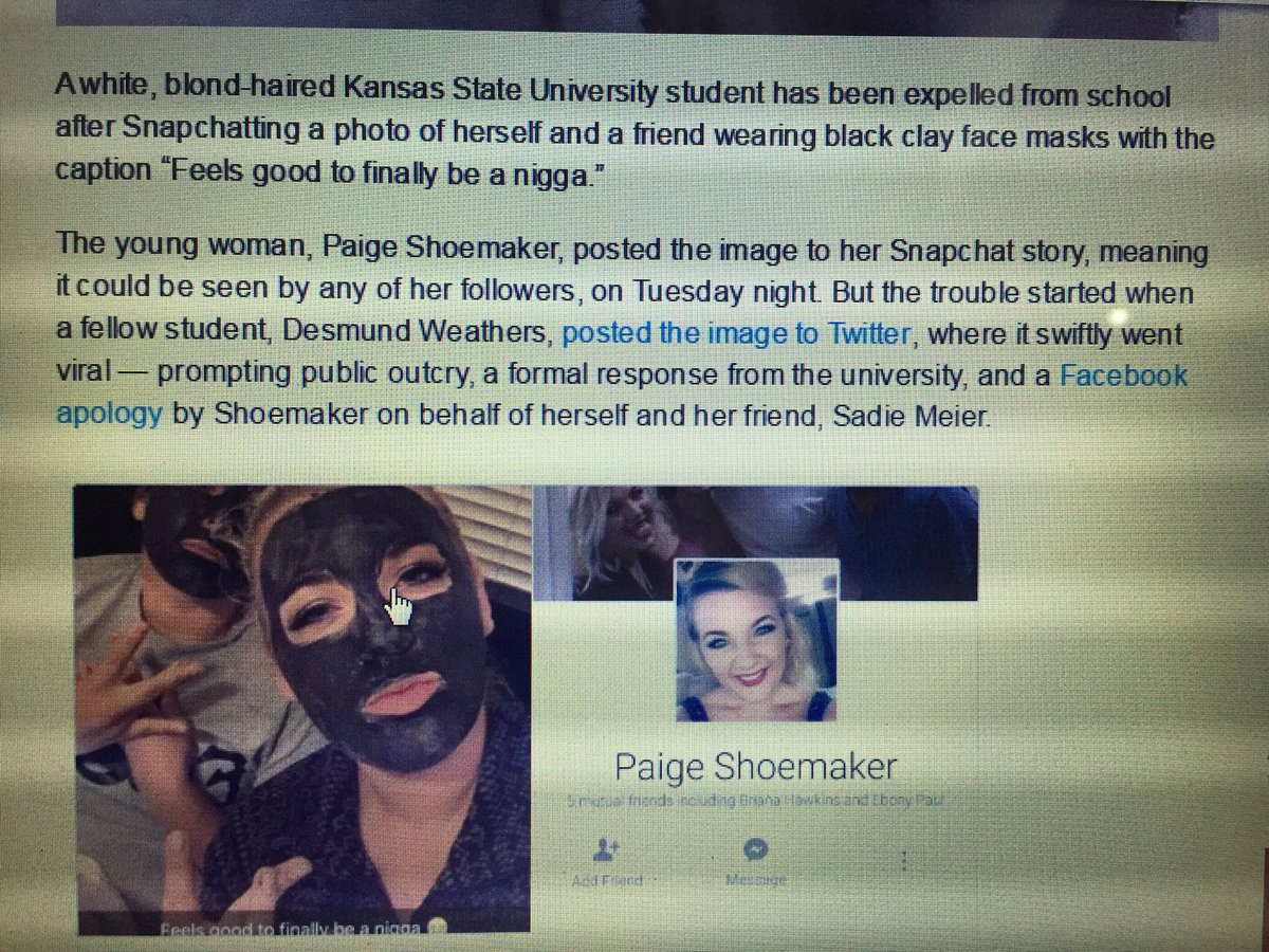 interesting how she got expelled but the girl at my school didn't even serve her one day suspension 🤔