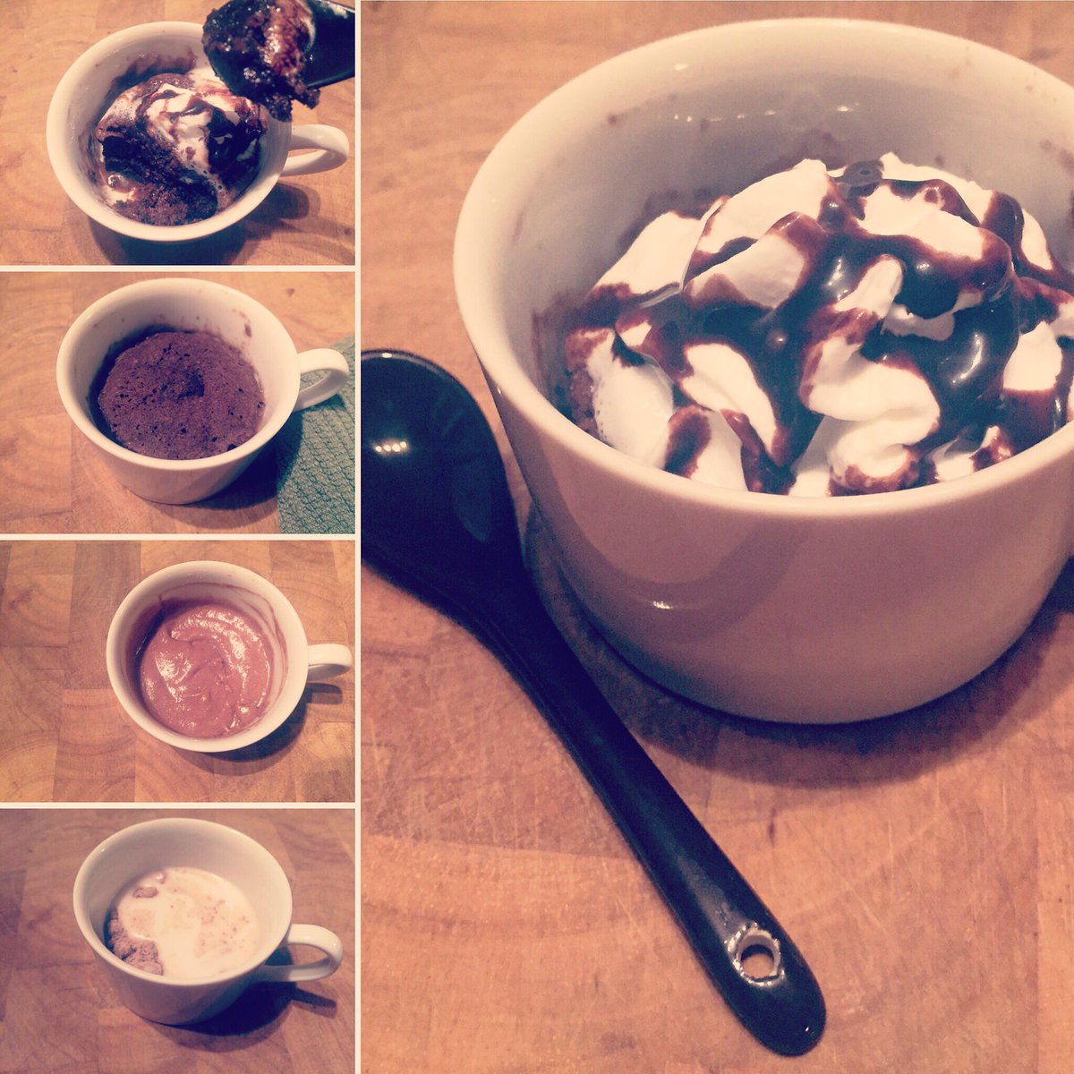 BberryMorning's tweet photo. Mug cake! https://t.co/JYBkFVjxBf https://t.co/KqmzOe95Fo