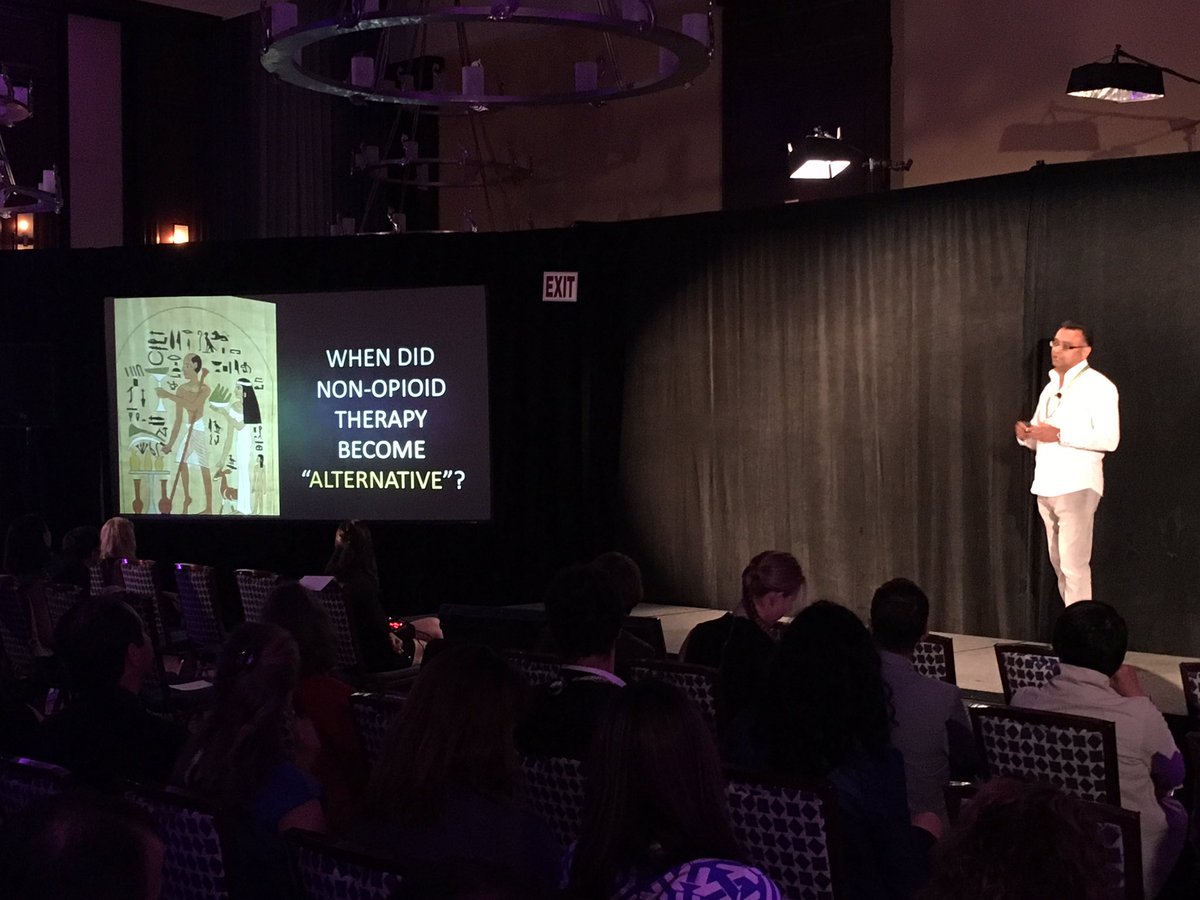 athenahealth's tweet image. When did non- #opioid therapy become "alternative"? #athenaX #opioids #pain